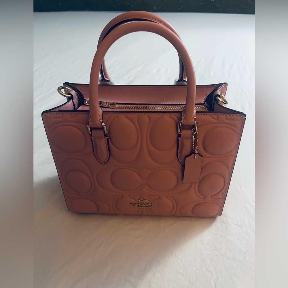 NWT Coach Maggie Small Tote Bag In Signature Leather - Picture 4 of 10